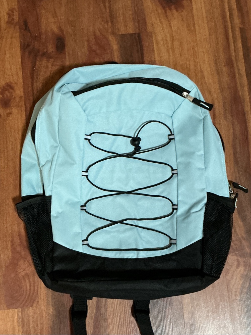 Moda west Light Blue and Black Men’s Everyday Backpack nwt